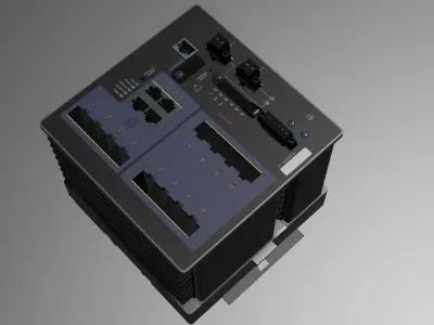 IE 4000 Switch 3D Model 3D model