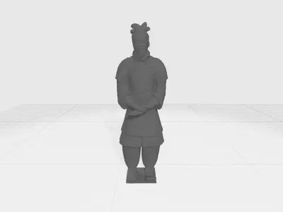 Terracotta Warriors General 3D Model 3D print model
