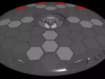 Dutch Industrial Space Company - Concept 02 3D model