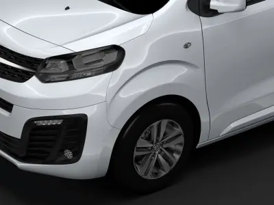 Vauxhall Zafira Life L2 2020 3D model