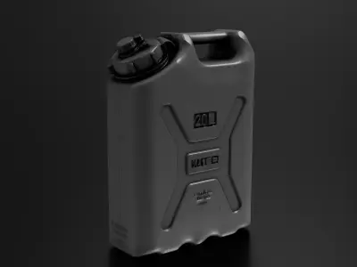 Military Fuel Can 04 3D print model