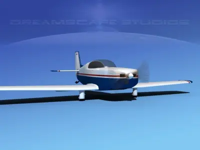 Ken Rand KR-2 V01 3D model
