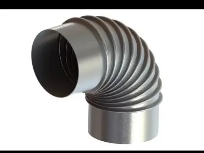 Elbow 90 Degree 3D model