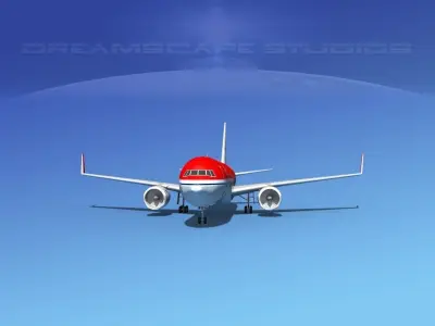 Boeing 767-300 Avianca 3D model
