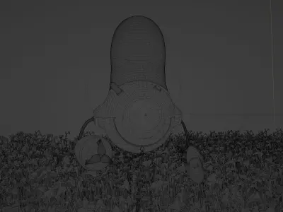 ROBOTO blender3d asset 3D model