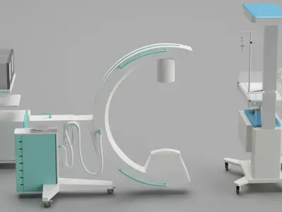 X-Ray Machine 3D model