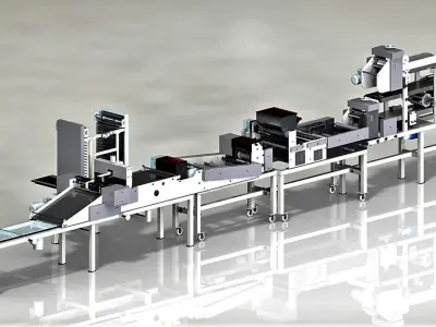 Machine for making salted sticks 3D model