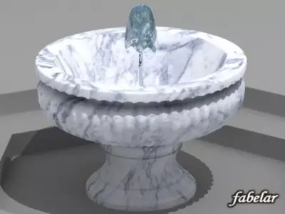 Fountain 06 3D model