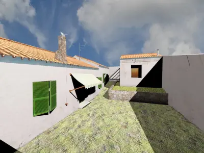 Fisherman Home - Low Poly Low-poly 3D model