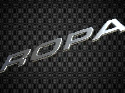 ropa logo 3D model