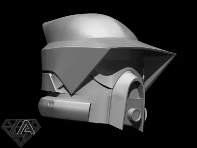 Star Wars Boomer helmet 3D print model