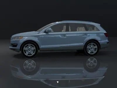 AUDI Q7 2006 CAR MODEL Low-poly 3D model