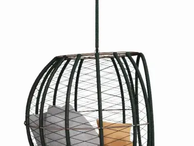 Swing for outdoor area Sphere 3D model