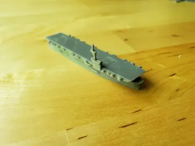 US Casablanca Class Aircraft Carrier 3D print model