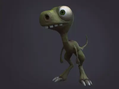 Stylized Dino 3D model
