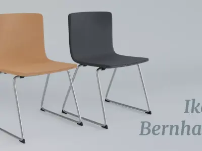IKEA Bernhard Chair Free 3D model
