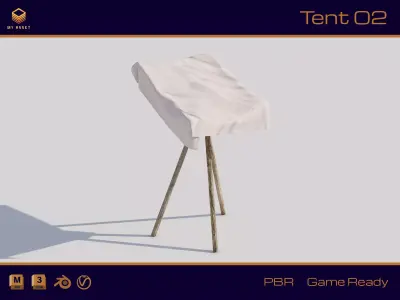 Tent 02 3D model