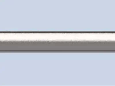 Turnbuckle in inch 3D model