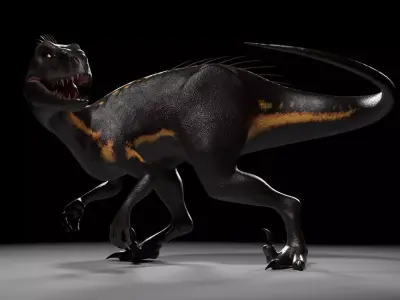 Indoraptor Jurassic World Low-poly 3D model