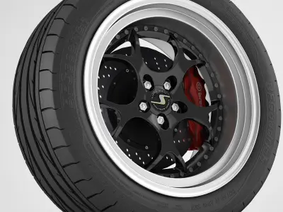 Wheel Schmidt VN line 3D model