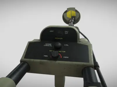 Mine Sweeper - AN PSS-14 Low-poly 3D model