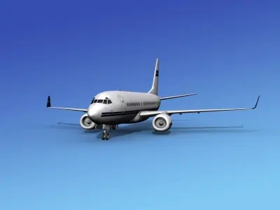 Boeing 737-700ER Corporate 2 3D model