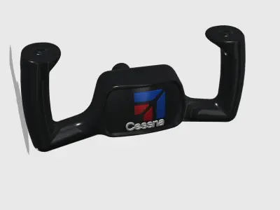 Cessna 152 Flight Simulator Yoke 3D print model