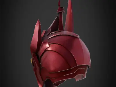 Solo Leveling Igris Helmet for Cosplay 3D print model