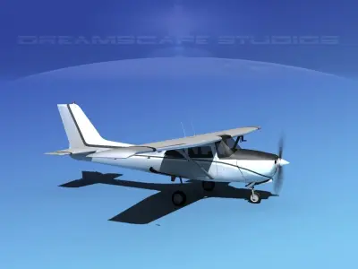Cessna 172RG Cutlass V07 3D model