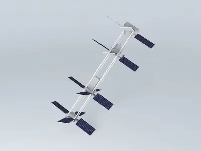 Space Recharge Station Free 3D model