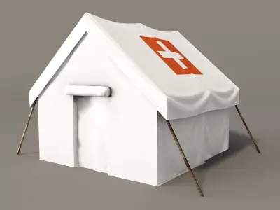 Medical Tent 3D model