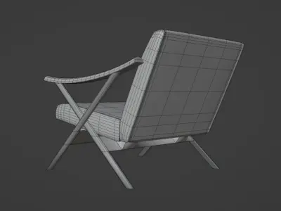 Modern  Chair 3D model order