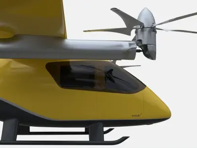 Wisk Generation 6 Aircraft 3D model