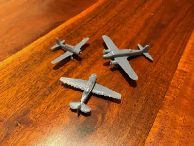 WW2 Training Aircraft - Free Free 3D print model