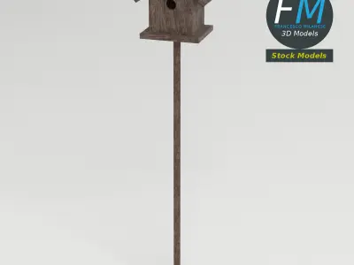 Bird house 2 3D model