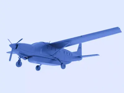 Cessna 208B Grand Caravan 3D print model