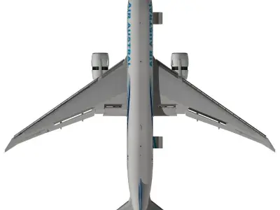 Boeing 777-200LR Air Austral 3D model