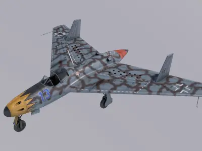 Arado E 583 3D model