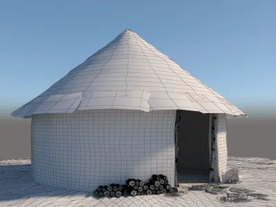 Neolithic structure 3 3D model