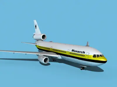 McDonnell Douglas MD-11 Monarch 3D model