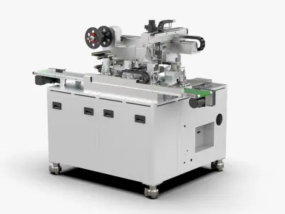 Automatic Mobile Phone Screen Film Sticking Machine 3D model