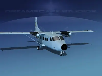 Harbin Y-12 II Sri Lanka Air Force 3D model