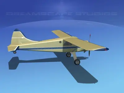 Dehaviland DH-2 Beaver SL02 3D model