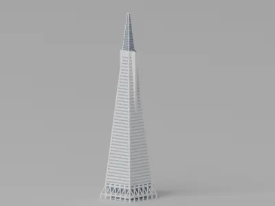 Transamerica Pyramid San Francisco 3D model