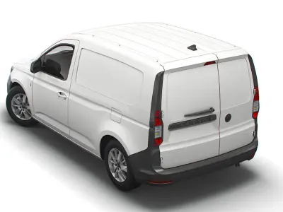 Volkswagen Caddy Commerce Van 2021 3D model