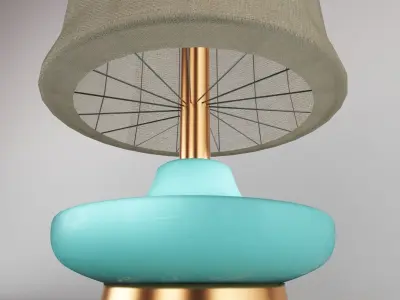 Modern lamp Free low-poly 3D model