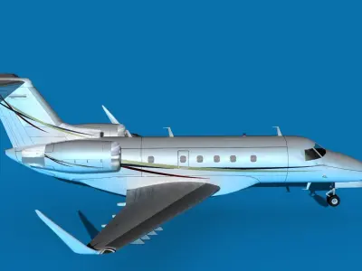 Embraer Praetor 500 V05 3D model