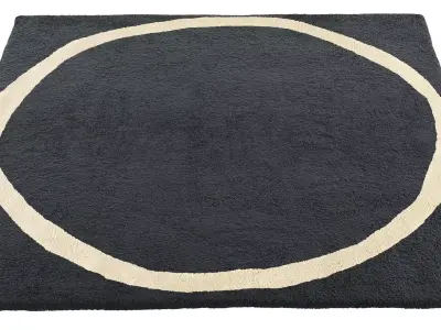 Rugs And Carpets 02 Aros Square Free 3D model