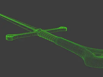 Anduril sword 3D model