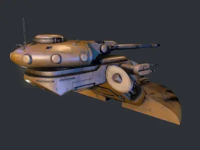 AAT Battle Star Wars 3D model
